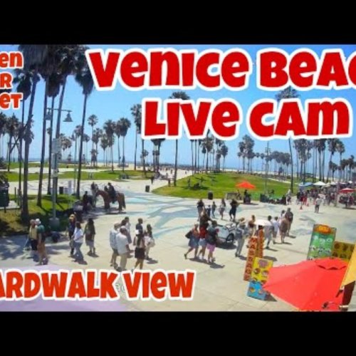 Venice Beach Live Cam – Pacific Ocean & Boardwalk Views