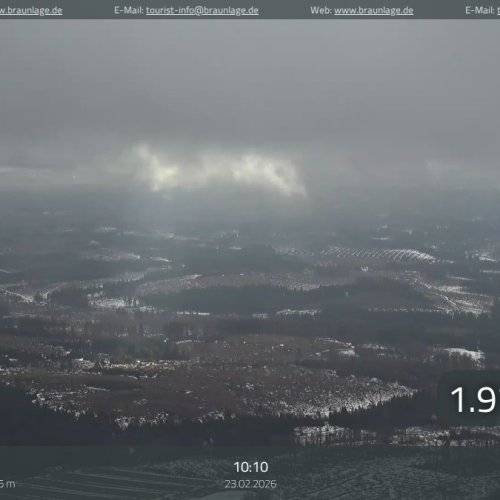Braunlage Wurmberg Alm Live Webcam: Harz Mountains View