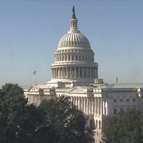 Live View of the U.S. Capitol Building in Washington D.C.