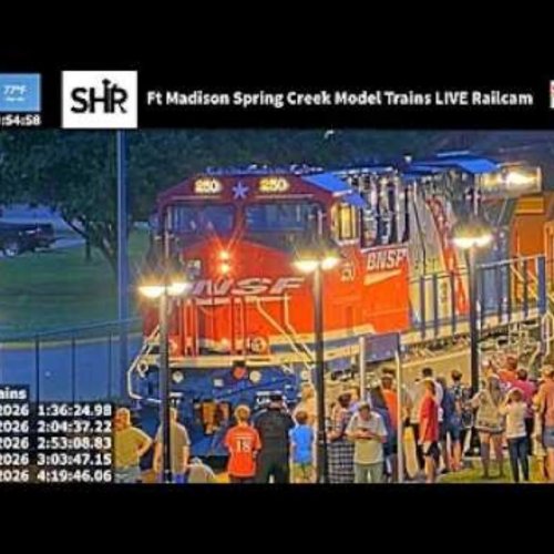 Fort Madison Railway & Mississippi Bridge Live View