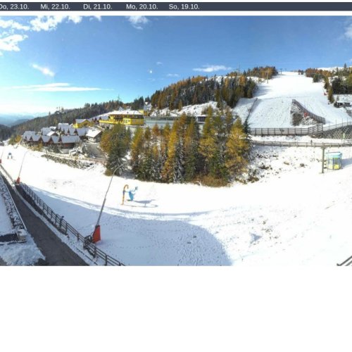 Katschberghöhe Live Webcam: Austrian Alps Ski Resort Views