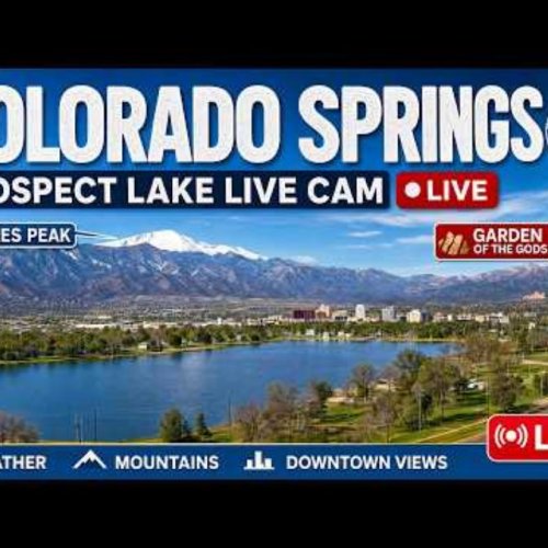 Experience Colorado Springs: Prospect Lake and Pikes Peak Live View