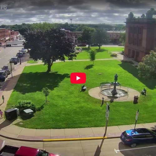 Grant County Courthouse HD Live Cam: Lancaster, Wisconsin