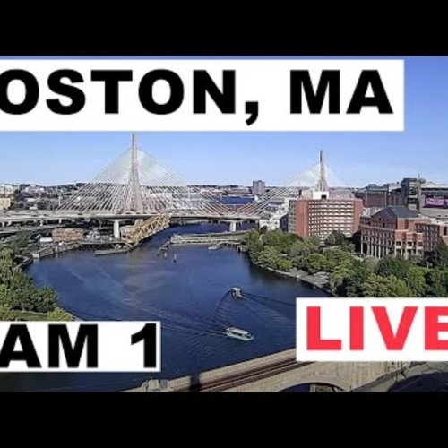 Live Boston Webcam: Charles River & Zakim Bridge Views