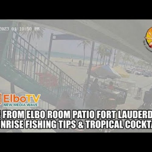 Fort Lauderdale Beach Live Cam: Elbo Room Patio View