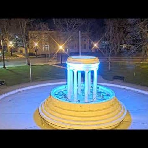 Brooks Memorial Fountain in Marshall