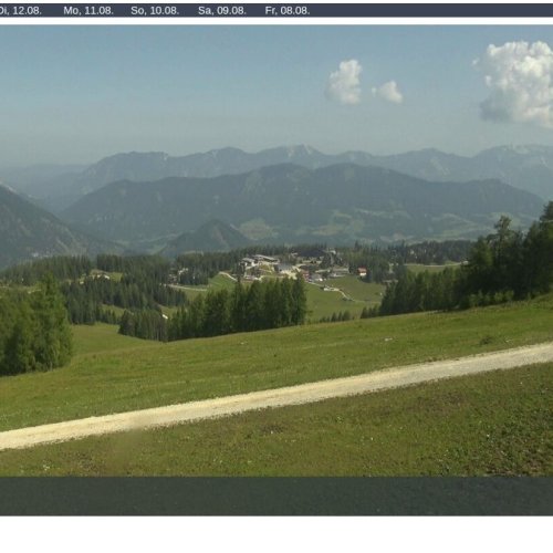 Hirschkogelbahn Summit Live Webcam: Hinterstoder Alpine Views