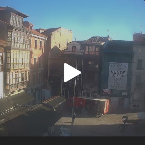 Llanes Old Town Live Webcam: Historic Street Views