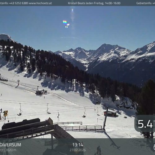 Hochoetz Widiversum Live: Alpine Skiing & Mountain Views in Oetz, Austria