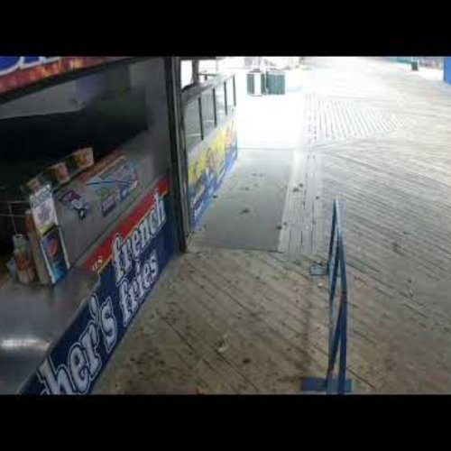 Ocean City Boardwalk Live: Thrasher's French Fries Webcam