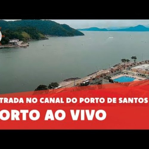 Santos Port Channel Live: São Paulo, Brazil Webcam