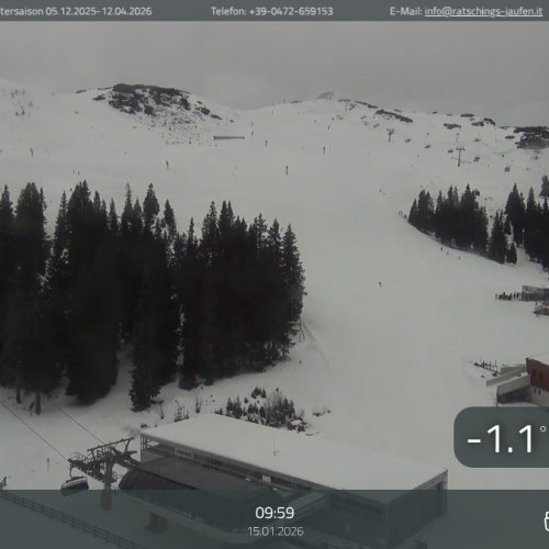 Ratschings-Jaufen Ski Resort Live Webcam