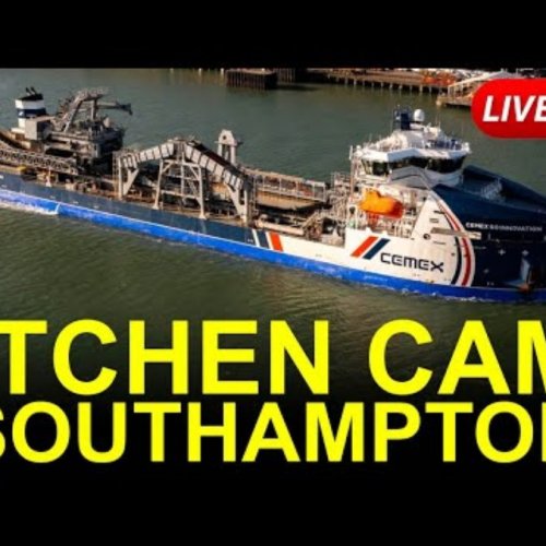 Itchen River Shipspotting Live Stream in Southampton