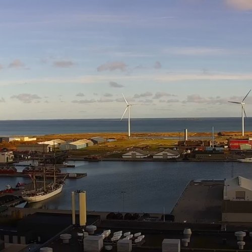 Frederikshavn Port Expansion Live Webcam | Denmark
