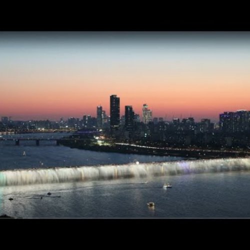 Seoul Han River and Banpo Bridge Live Cam
