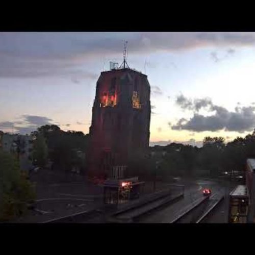 Leeuwarden Live Webcam: Oldehove Tower & City Views