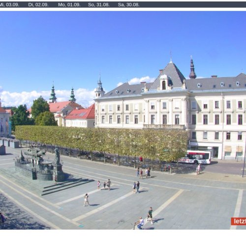 Klagenfurt Neuer Platz Live Webcam – Wörthersee, Austria