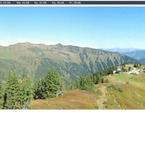 Live Riesneralm Hochsitz Webcam: Austrian Alpine Panorama