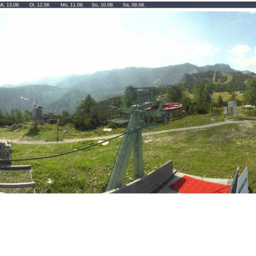Hinterstoder Hössexpress Summit Live Webcam 🏔️