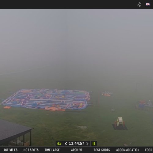Shahdag Central Viewpoint Live: Azerbaijan Mountain Resort Webcam