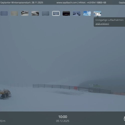 Saalbach Wildenkarkogel Live Webcam: Alpine Ski Resort Views