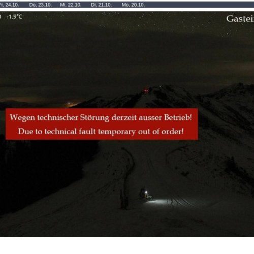 Kühhagerbahn Bergstation Live Webcam: Dorfgastein Alpine Views