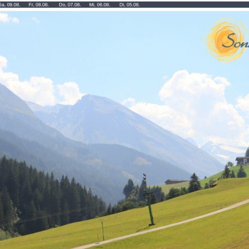 Postal, Italy Live Webcam: Alpine Views from Pension Sonnleiten