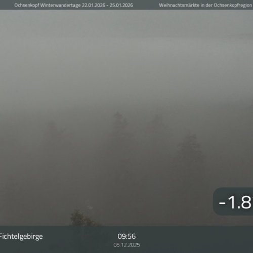 Live from Ochsenkopf: Fichtelgebirge Mountain Webcam