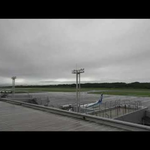 Live View from Aso Kumamoto Airport Apron