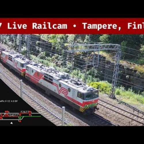 Tampere Railway Trackside Live View