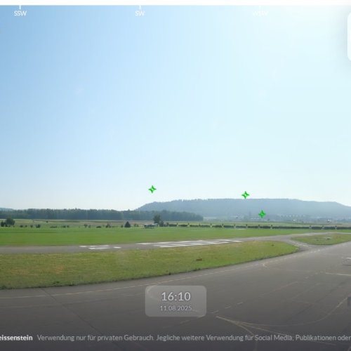 Flugplatz Birrfeld Live Webcam