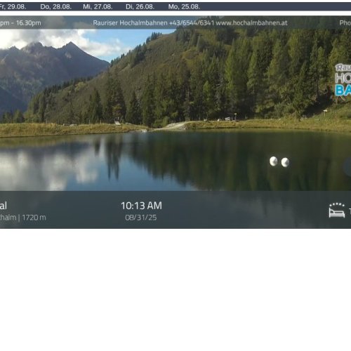 Rauriser Hochalm Live Webcam: Alpine Views from Raurisertal, Austria