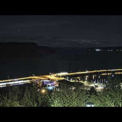 Saguenay Fjord Live Webcam: Port de la Baie in Saint-Fulgence