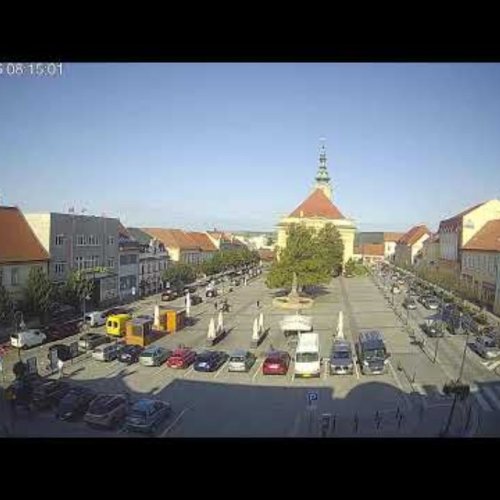 Masarykovo Square Uherský Brod Live Webcam