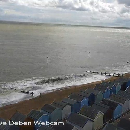 Felixstowe Beach Live Webcam: Coastal Views & Beach Huts