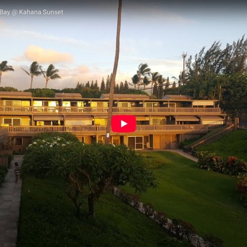 Kahana Sunset Live: Keoni Nui Bay, Maui, Hawaii
