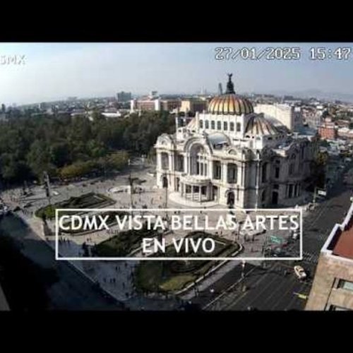 Palacio de Bellas Artes & Alameda Central Live View