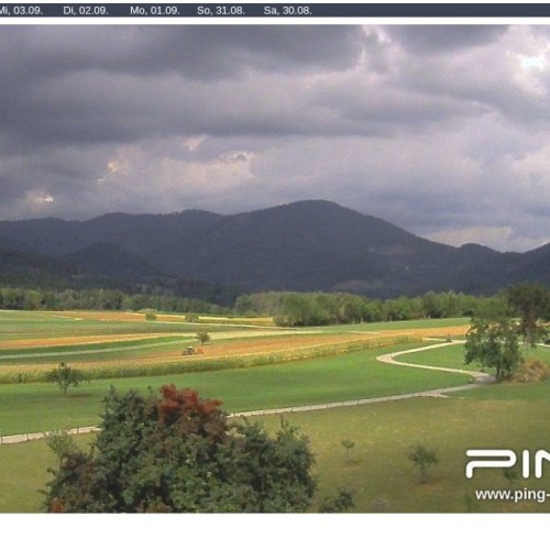 Live Webcam: Landscha bei Weiz, Austria - Scenic Hillside & Valley Views