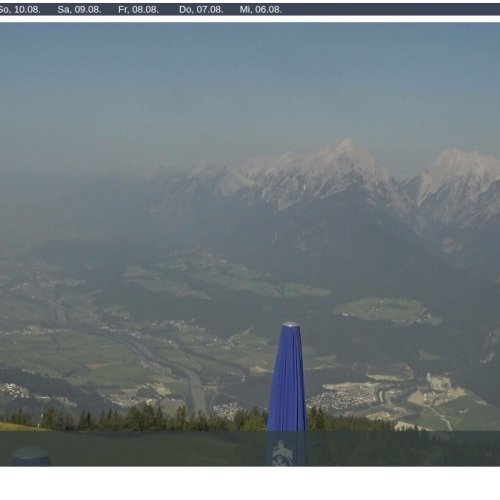Live Views from Pillberg: Kellerjochbahn & Karwendel Alps