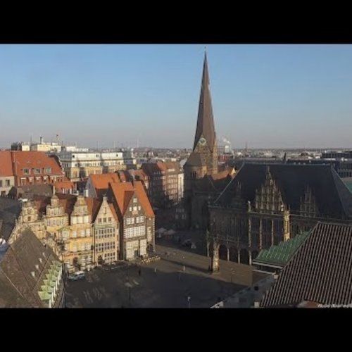 Bremen Marktplatz Live Webcam View