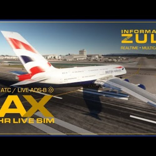 LAX Virtual Airport Live Simulation HD