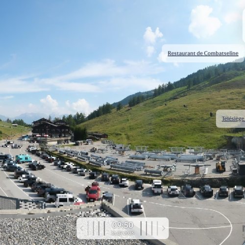Nendaz Siviez Live: Combatseline Ski Lift & Alpine Views 🇨🇭