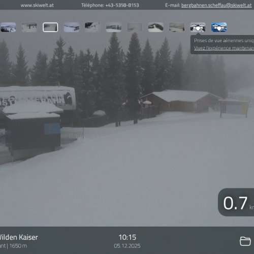 Live Scheffau am Wilden Kaiser Webcam: Brandstadl Mountain Views