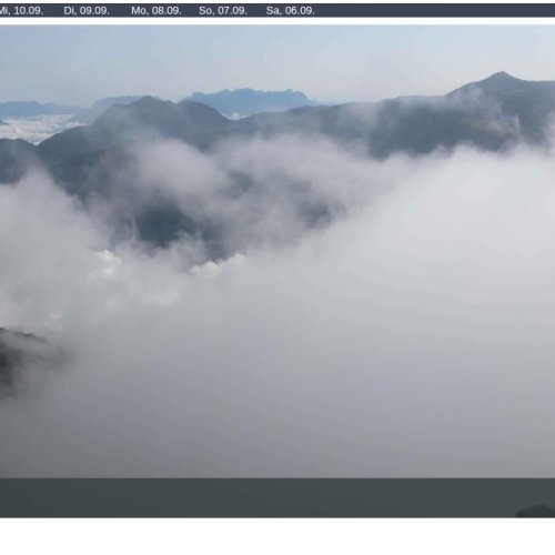 Onkeljoch Fügen Live Webcam: Alpine Views at 1850m