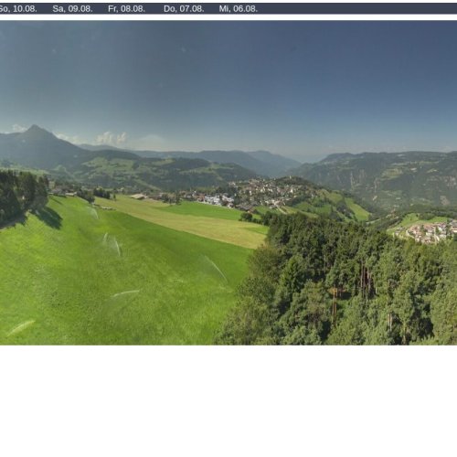 Völs am Schlern Valley Live Webcam: Dolomites Mountain Views