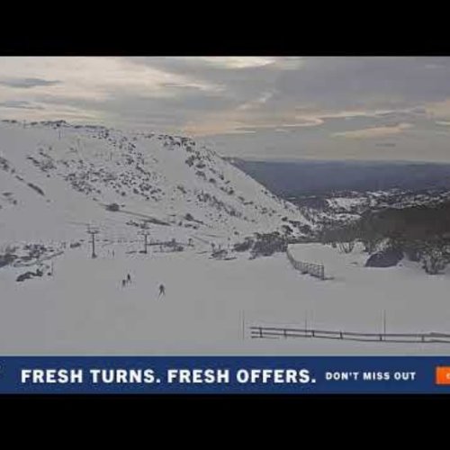 Live Blue Cow Mountain Webcam: Perisher Valley Ski Resort 🇦🇺