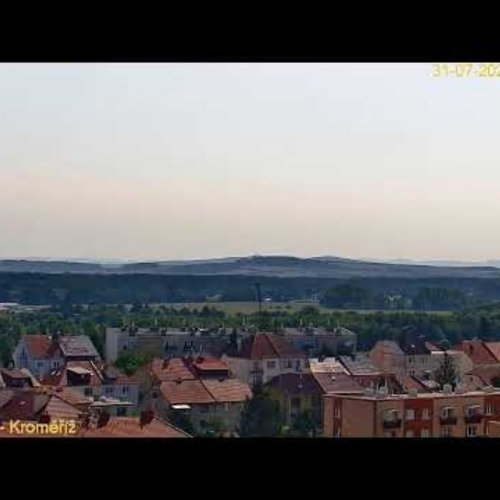 Kroměříž Panoramic Live View: Czechia Town & Landscape