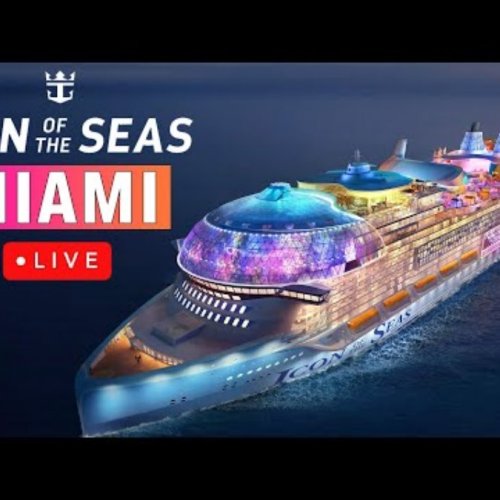 PortMiami Cruise Ships & Skyline Live View