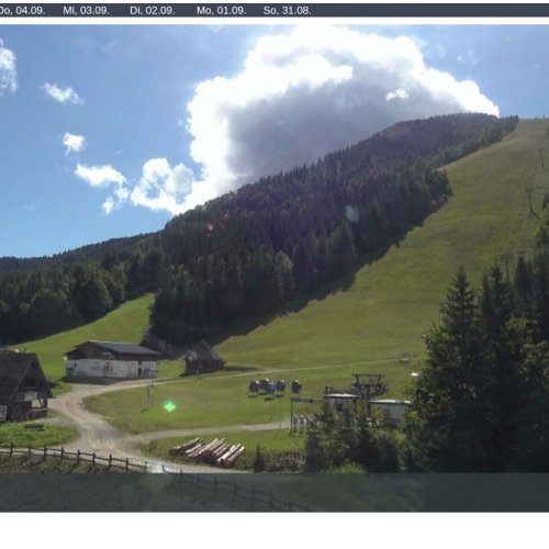 Lackenhof am Ötscher Live Webcam: Eibenkogl Alpine Views