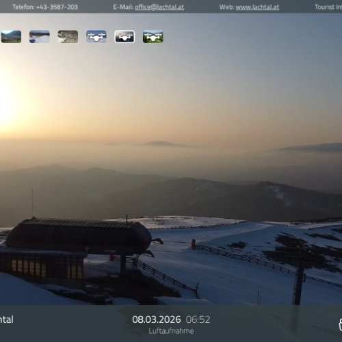 Lachtal Live Webcam: Panoramic Alpine Views & Ski Slopes
